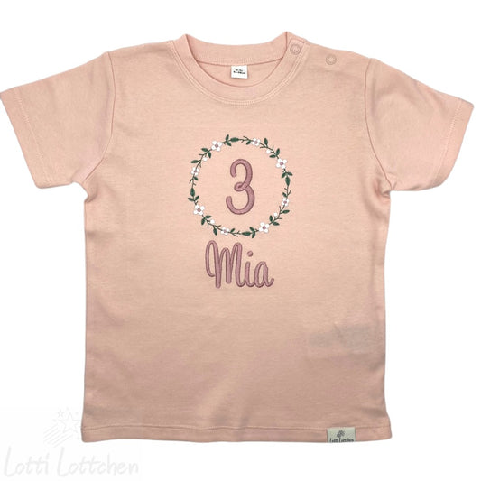 Hochwertig-besticktes-Geburtstagsshirt-Blumenkranz-mit-Name-Lotti-Lottchen