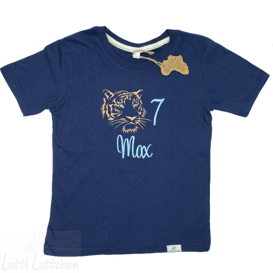 Hochwertig-besticktes-Geburtstagsshirt-Tiger-mit-Name-Lotti-Lottchen