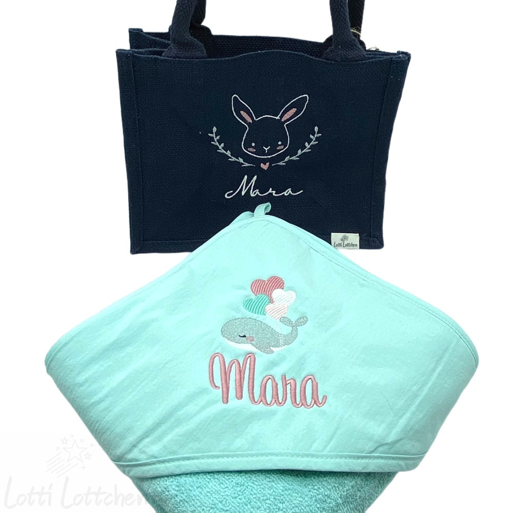 Personalisierte Jutetasche Geschenke Engel Lotti Lottchen