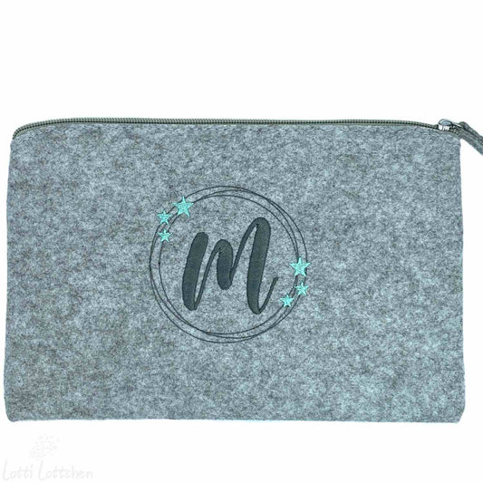 Hochwertig bestickte personalisierte Geschenke Filztaschen Lotti Lottchen