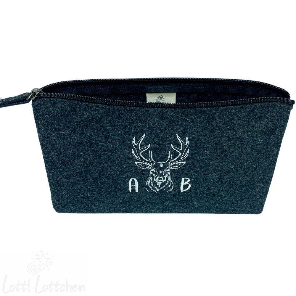 Hochwertig bestickte personalisierte Geschenke Filztaschen Lotti Lottchen