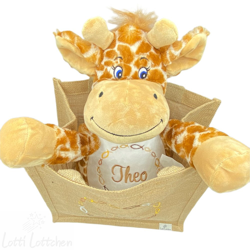 Hochwertig-besticktes-Kuscheltier-Giraffe-mit-Name-Lotti-Lottchen