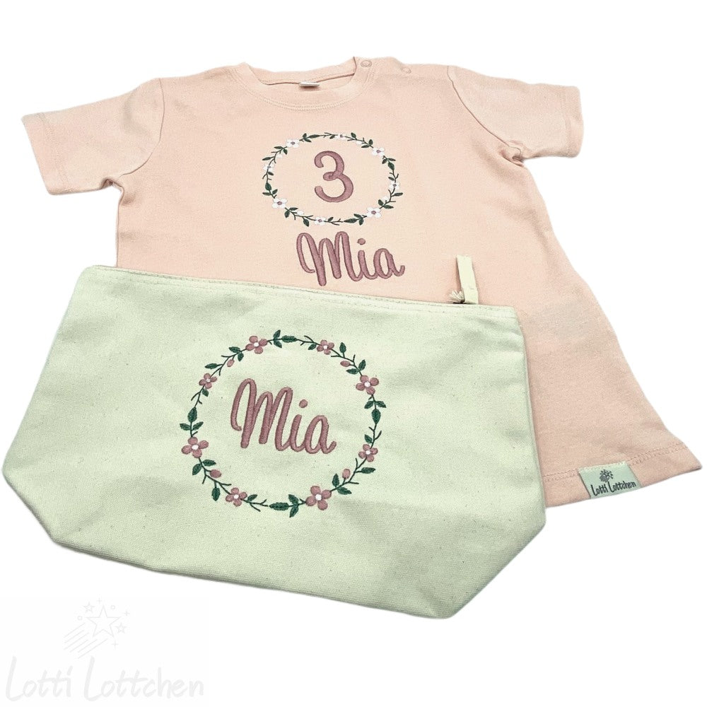 Hochwertig-besticktes-Geburtstagsshirt-Blumenkranz-mit-Name-Lotti-Lottchen