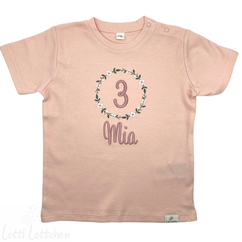 Hochwertig-besticktes-Geburtstagsshirt-Blumenkranz-mit-Name-Lotti-Lottchen