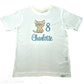 Personalisiertes Geburtstagsshirt mit Katze