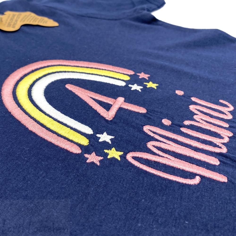 Hochwertig-besticktes-Geburtstagsshirt-Regenbogen-mit-Name-Lotti-Lottchen