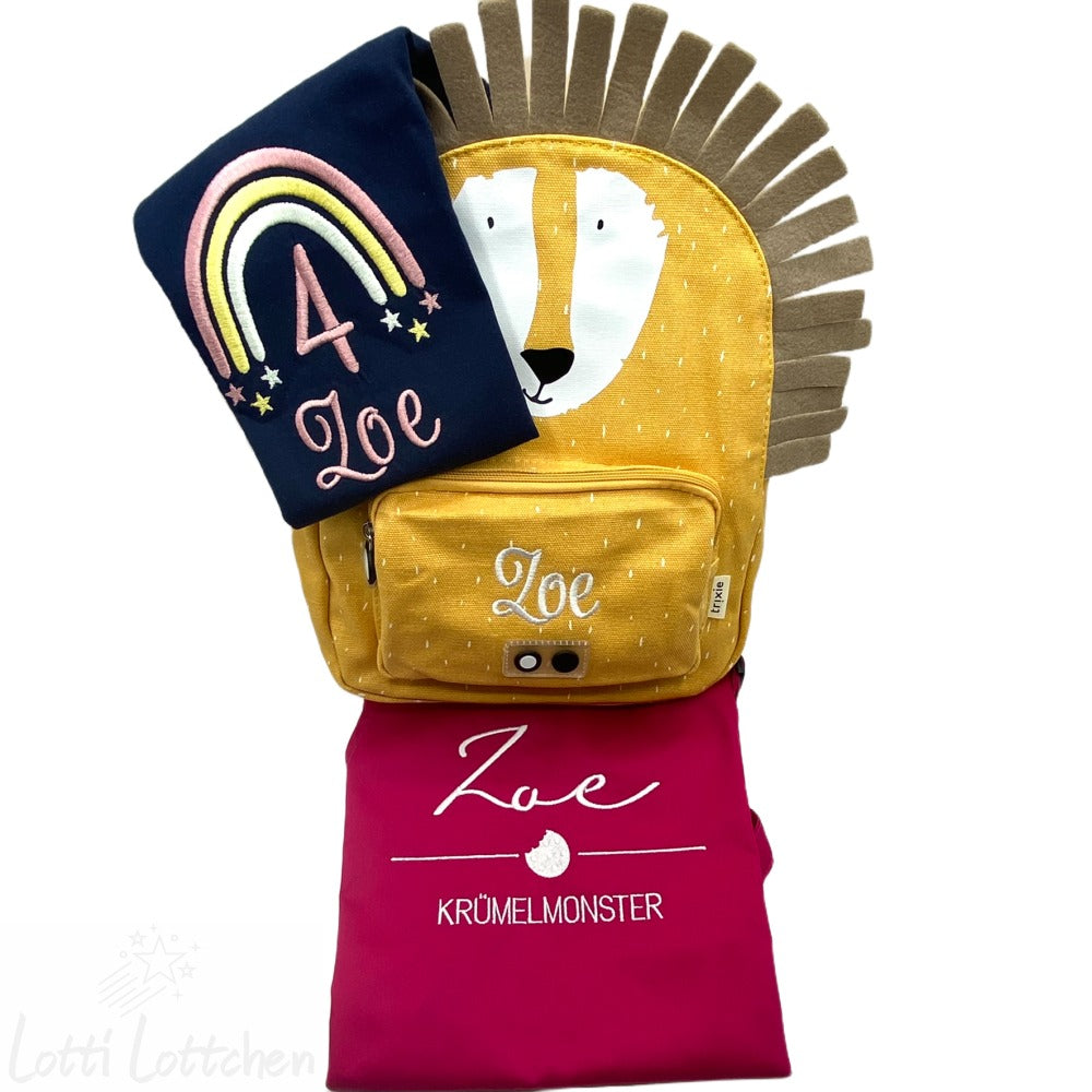 Hochwertig-besticktes-Geburtstagsshirt-Regenbogen-mit-Name-Lotti-Lottchen