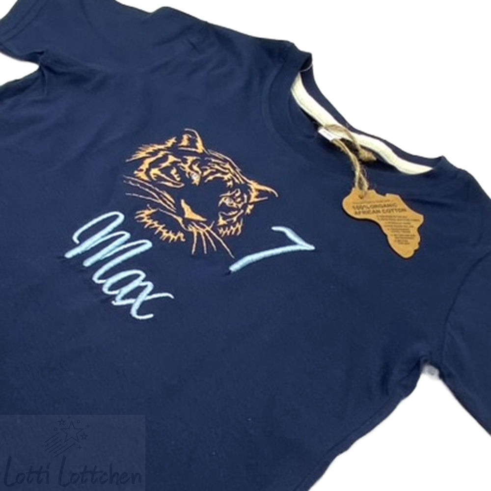 Hochwertig-besticktes-Geburtstagsshirt-Tiger-mit-Name-Lotti-Lottchen