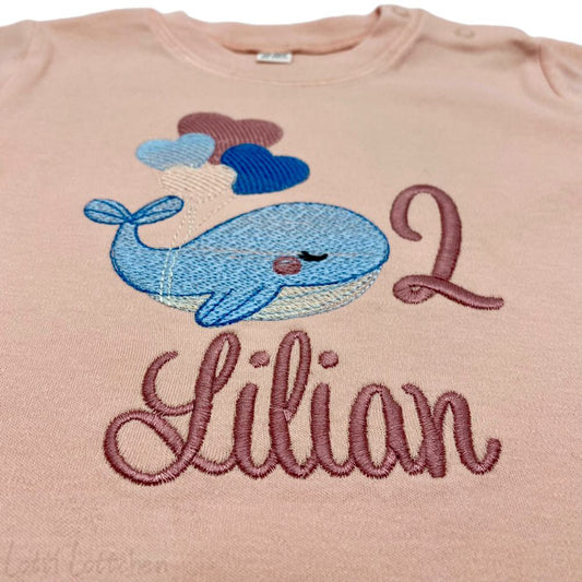 Hochwertig-besticktes-Geburtstagsshirt-Wal-mit-Name-Lotti-Lottchen