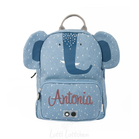 Hochwertig-bestickter-Kindergartenrucksack-Elefant-mit-Name-Lotti-Lottchen