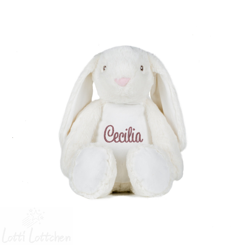 Hochwertig-besticktes-Kuscheltier-Hase-mit-Name-Lotti-Lottchen