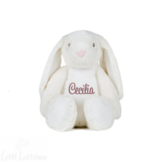 Hochwertig-besticktes-Kuscheltier-Hase-mit-Name-Lotti-Lottchen