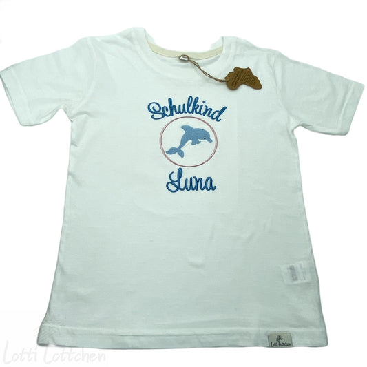 Hochwertig-besticktes-Schulkindshirt-Delfin-mit-Name-Lotti-Lottchen