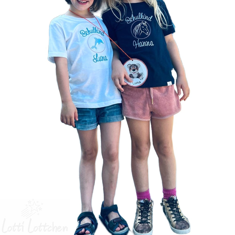 Hochwertig-besticktes-Schulkindshirt-Pferdekopf-mit-Name-Lotti-Lottchen