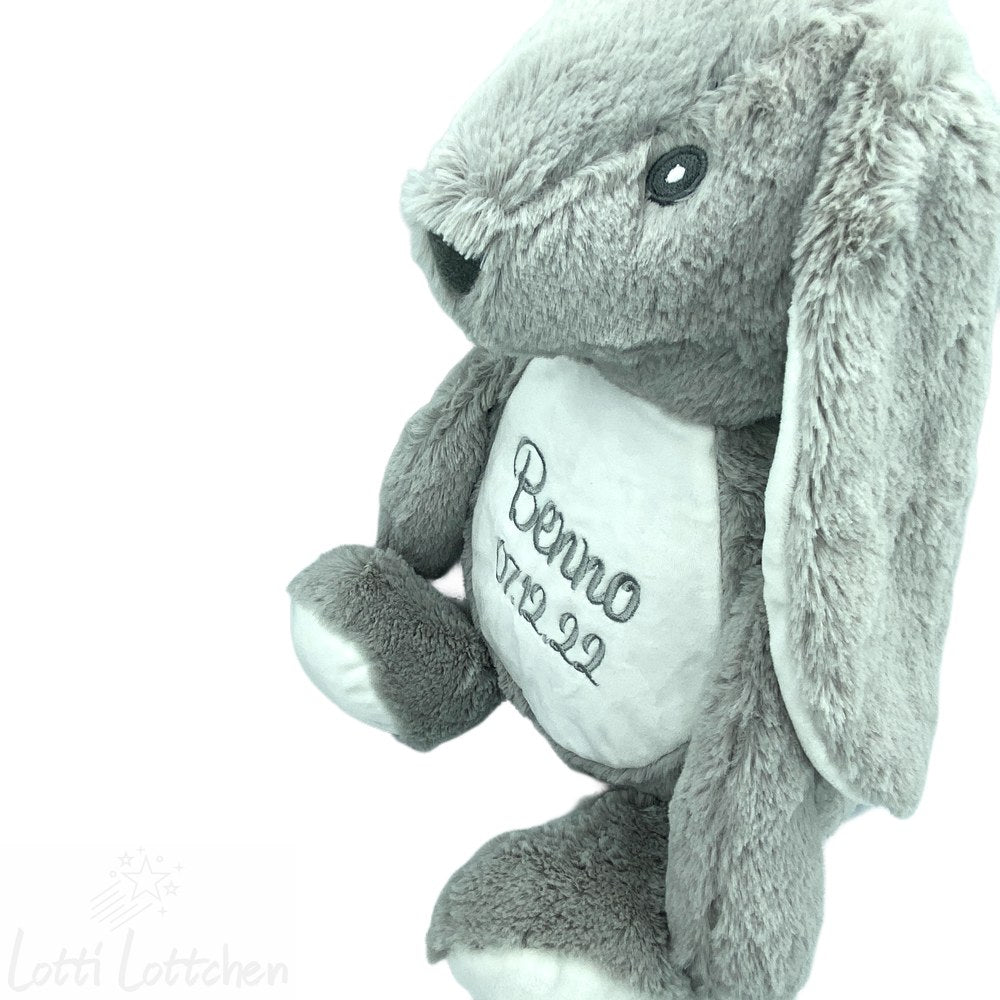 Hochwertig-besticktes-Kuscheltier-Hase-mit-Name-Lotti-Lottchen