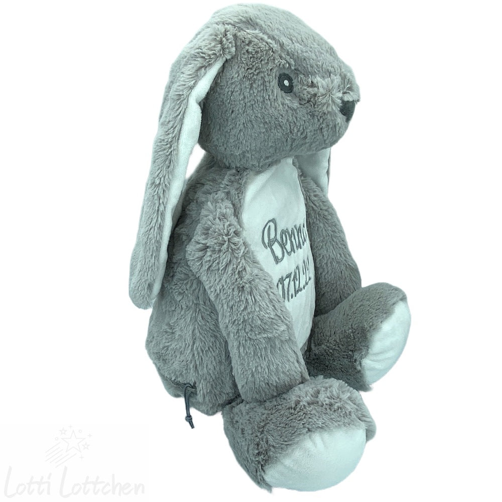 Hochwertig-besticktes-Kuscheltier-Hase-mit-Name-Lotti-Lottchen