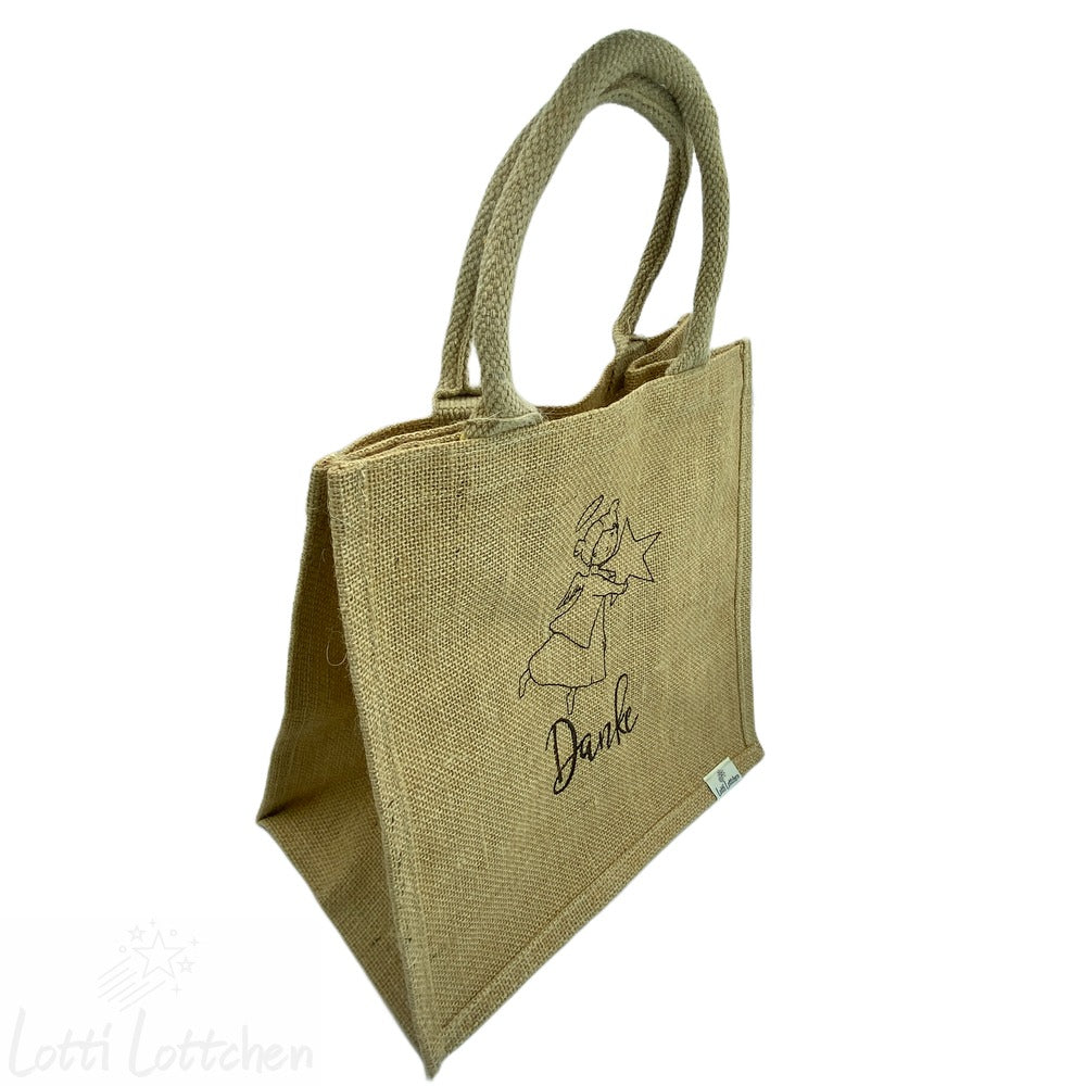 Personalisierte Jutetasche Geschenke Engel Lotti Lottchen