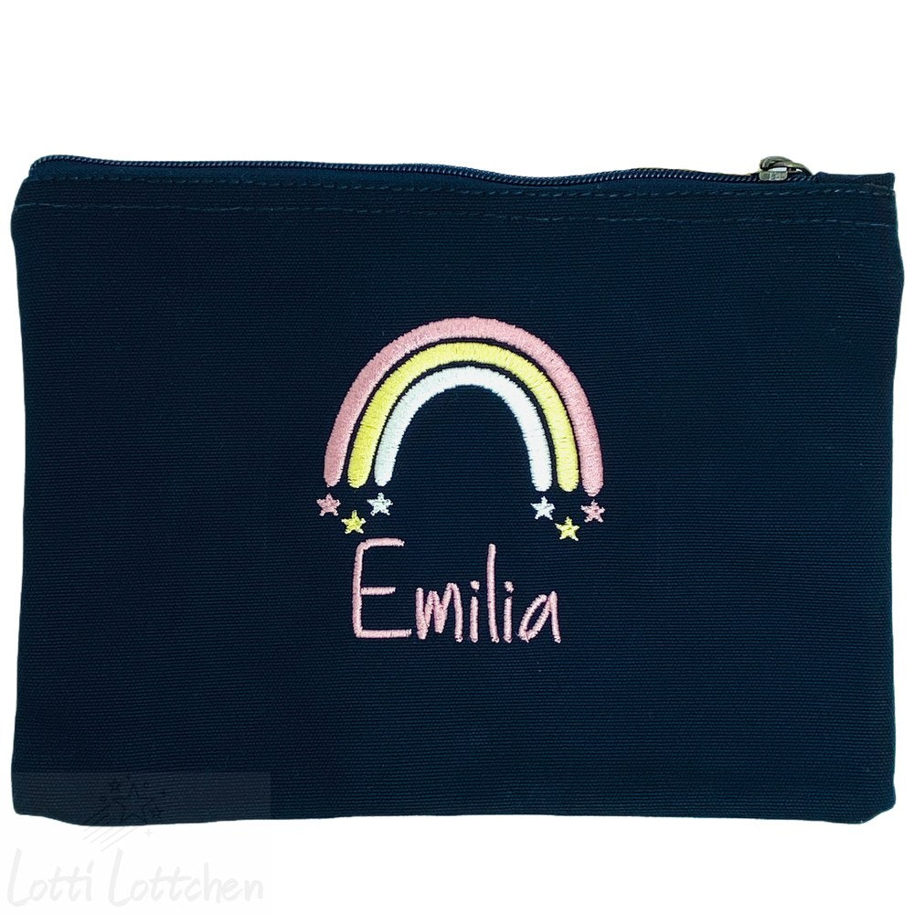 Personalisierte Tasche mit Regenbogen