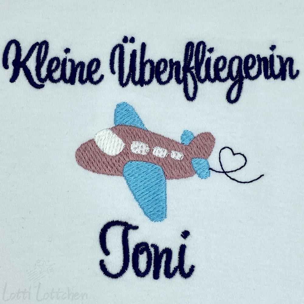 Babybody mit Name von Lotti Lottchen